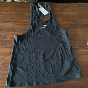 Gymshark Critical Stringer - Black size large